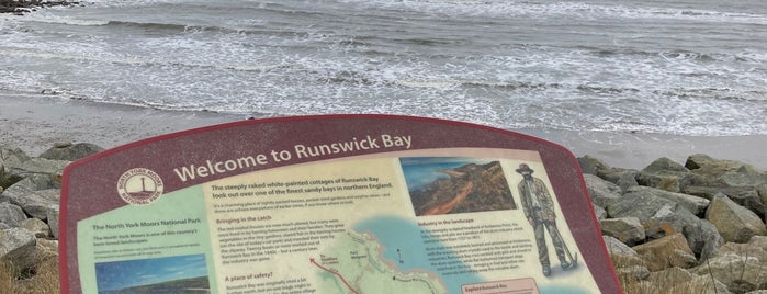 Runswick Bay is one of Yorkshire.