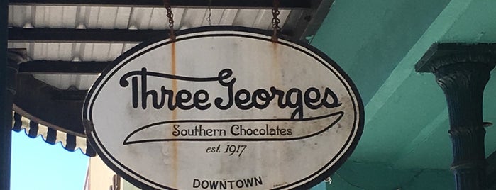 Three Georges Candy is one of 2013 - 100 Dishes to Eat in Alabama Before You Die.