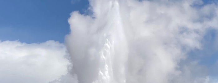 Old Faithful Geyser is one of 50 US Trips to Take.