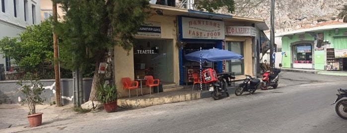 Pantelis Fast Food is one of Kalimnos.