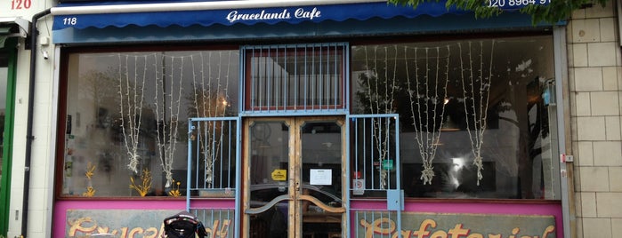 Gracelands Cafe is one of Independent Coffee London.