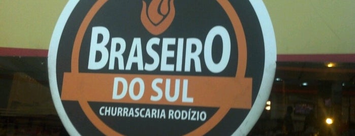 Braseiro do Sul Churrascaria Rodízio is one of Lugares favoritos de Fernando.