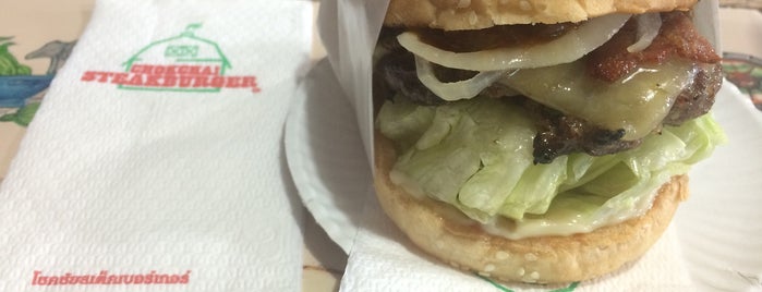 Chokchai Steak Burger is one of phongthon'un Beğendiği Mekanlar.