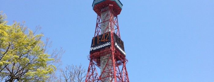 Sapporo TV Tower is one of Hokkaido family travel 2012.