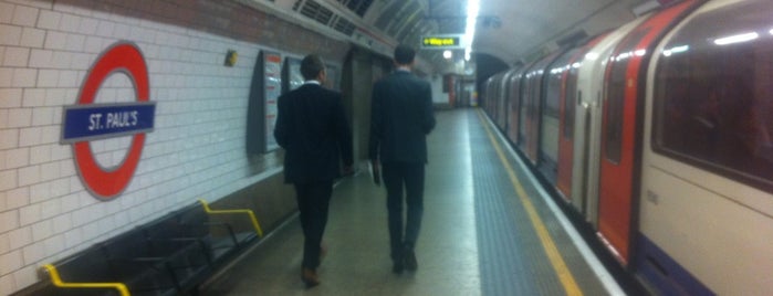 St. Paul's London Underground Station is one of Spring Famous London Story.