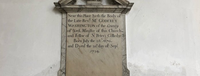 Godfrey Washington Memorial is one of 111 Cambridge places.