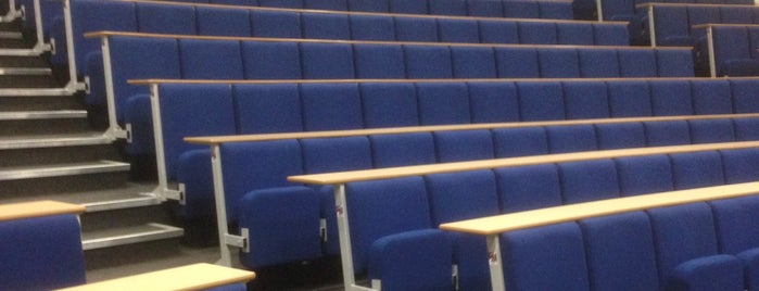 Lecture Theatre A0.31 is one of Cardiff Met Student Essentials Pack.