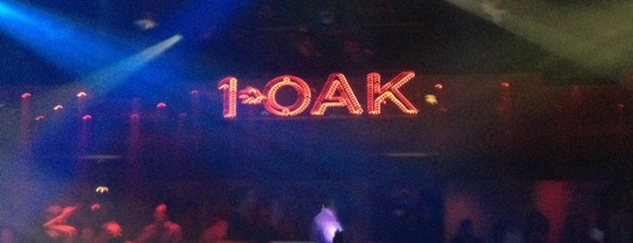1 OAK Nightclub is one of Las Vegas.