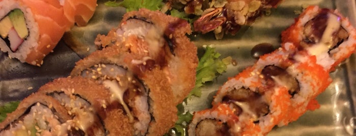 Sushi Iô is one of Kiberly : понравившиеся места.