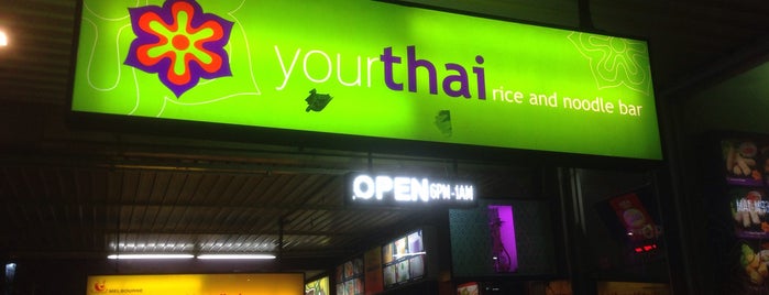 Your Thai is one of Places to eat in Melbourne..