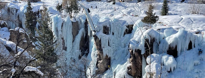Ouray Ice Park is one of Colorado Tourism.