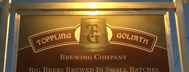 Toppling Goliath Brewing Co. is one of Beer / Ratebeer's Top 100 Brewers [2016].