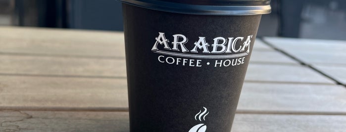 Arabica Coffee House is one of Places In A Row To Go - 2.