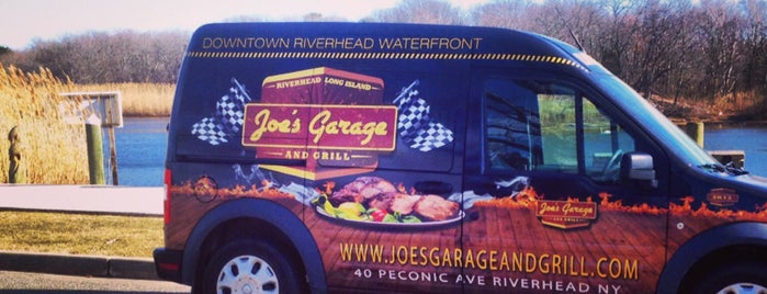 Joe's Garage and Grill is one of Long Island Eats.