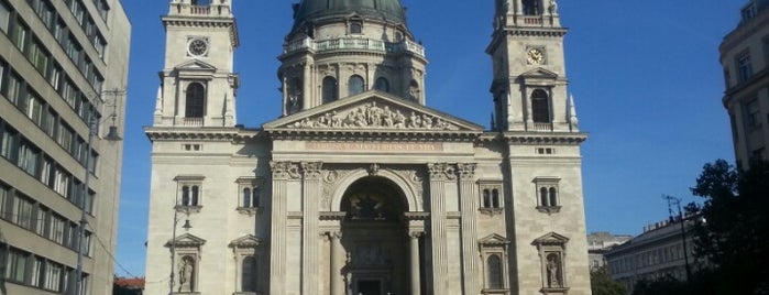 St. Stephen's Basilica is one of The superlatives of Budapest (2012).