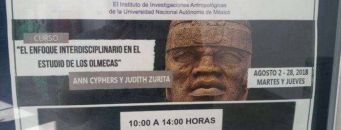 Instituto de Investigaciones Antropológicas UNAM is one of Mexico City.