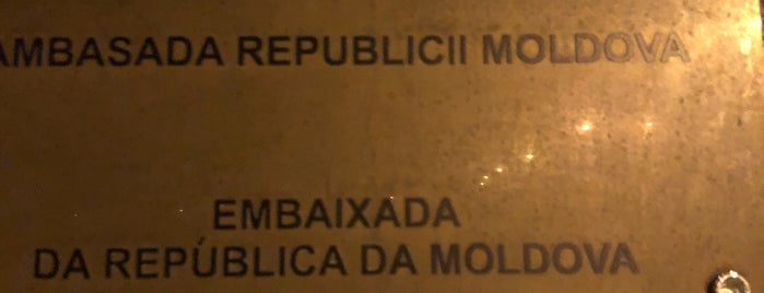 Embaixada da Moldova is one of Embaixadas e Consulados.