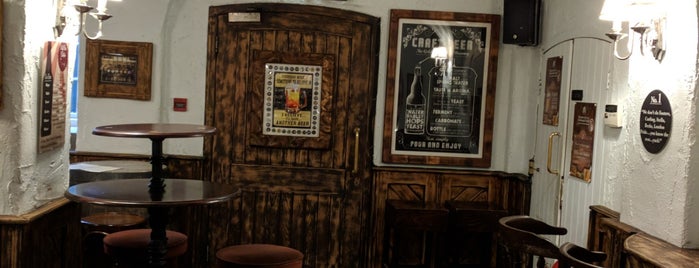 Richmond Vault Beer Cellar & Restaurant is one of London's Best for Beer.