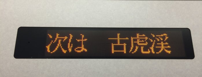 古虎渓駅 is one of 都道府県境駅(JR).