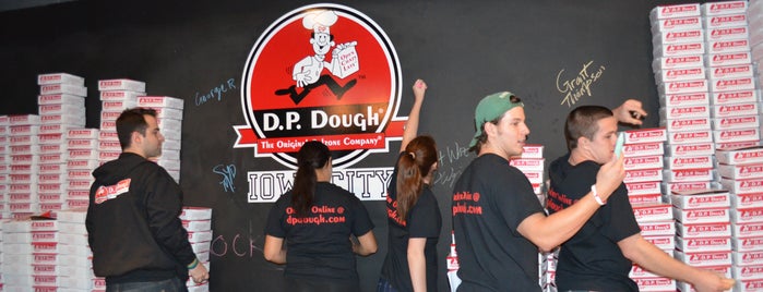 D.P. Dough is one of Iowa City.