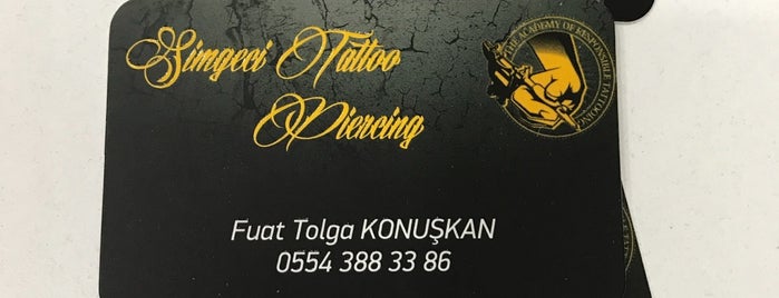 Simgeci Tattoo & Piercing is one of สถานที่ที่บันทึกไว้ของ Alya.