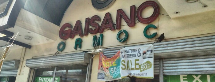 Gaisano Capital Ormoc is one of novz list.