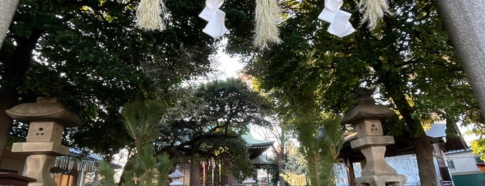 中台稲荷神社 is one of 御朱印をいただいた寺社記録.