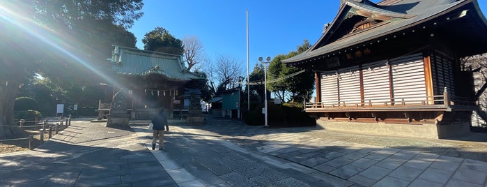 諏訪神社 is one of 御朱印をいただいた寺社記録.