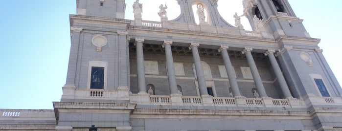 Almudena Cathedral is one of Madrid.