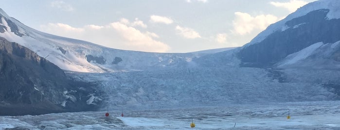 athabasca glacier is one of Alled'in Beğendiği Mekanlar.