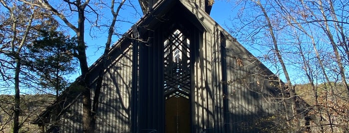 Thorncrown Chapel is one of Eureka Springs.