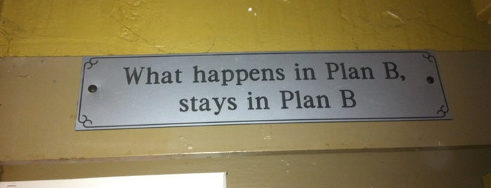 Plan B is one of Café's Gent.