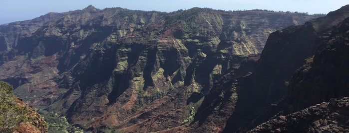 Waimea Canyon & Koke'e State Park is one of Kauai.