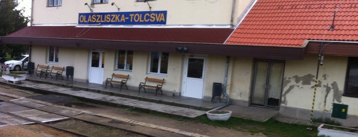 Olaszliszka-Tolcsva vasútállomás is one of saját.