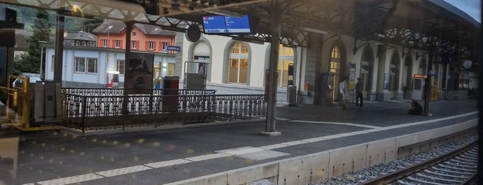 Gare de St-Maurice is one of Honeymoon@Switzerland.