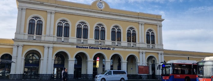 Catania Centrale railway station is one of Sicily.