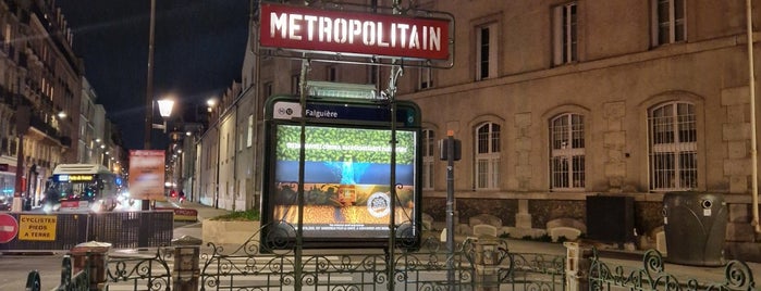 Métro Falguière [12] is one of Paris Metro.