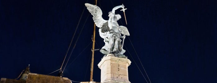 statue of saint michael is one of Rome.