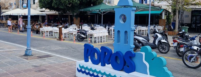 Poros Port is one of Hellas.