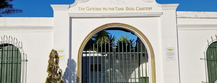 Tanu Baru Cemetery is one of Slave Heritage Trails, Route 4: Waterfront link.