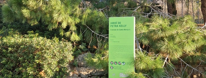 Jardí de Petra Kelly is one of Parcs de Montjuïc.