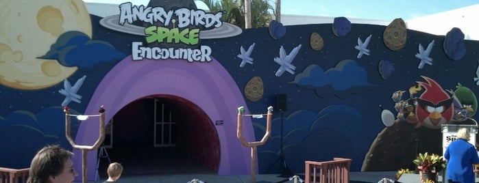 Angry Birds Space Encounter is one of Touristy things I want to see.