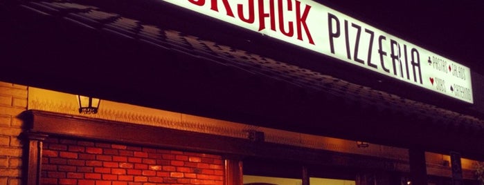 Blackjack Pizzeria is one of Tempat yang Disukai Rj.