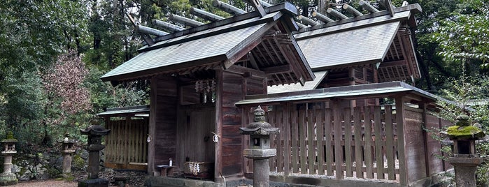 阿紀神社 is one of 式内社 大和国1.