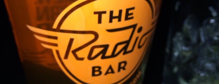 Radio Bar is one of Foursquare Finds.