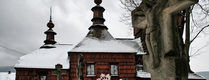 Cerkiew św. św. Kosmy i Damiana is one of UNESCO World Heritage Sites in Eastern Europe.