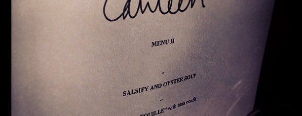 Canteen is one of Outstanding Food!.