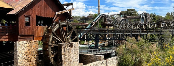 Silver River Flume is one of PortAventura.