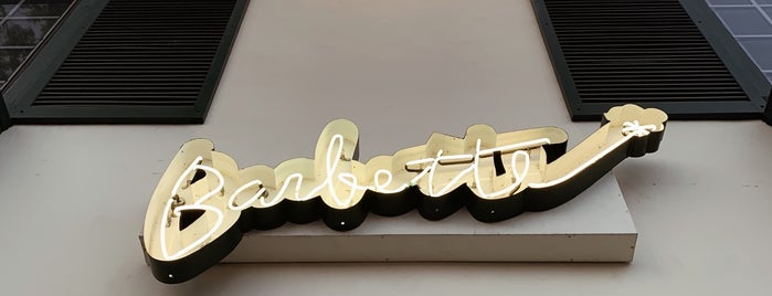 Barbette is one of LA Restaurants.
