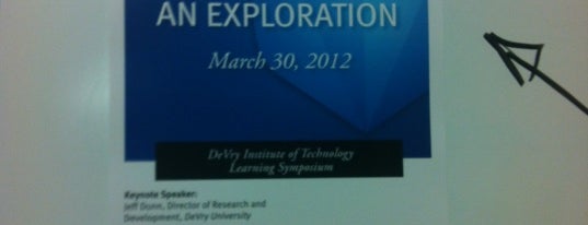 DeVry Institute of Technology is one of Post Secondary Education - Calgary.